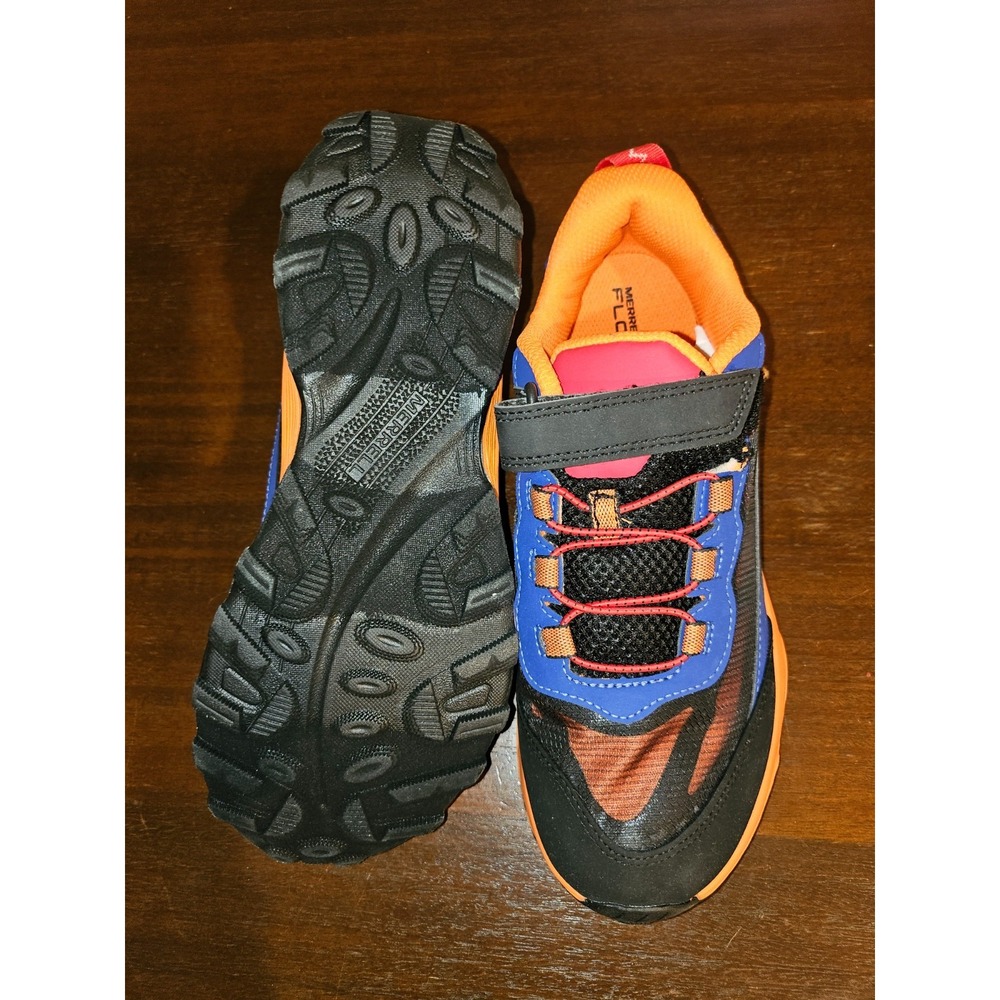 Merrell Moab Speed low waterproof shoe Size 7‎ MK267234 Blue Orange hiking